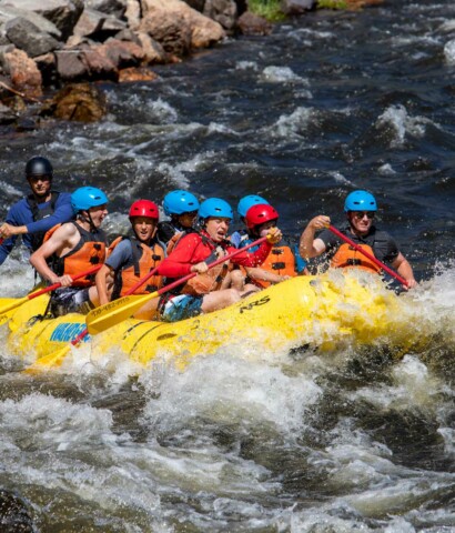 River rafting.