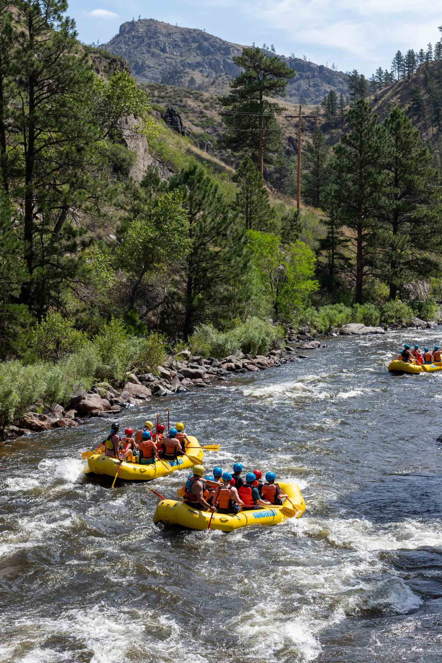 River rafting.