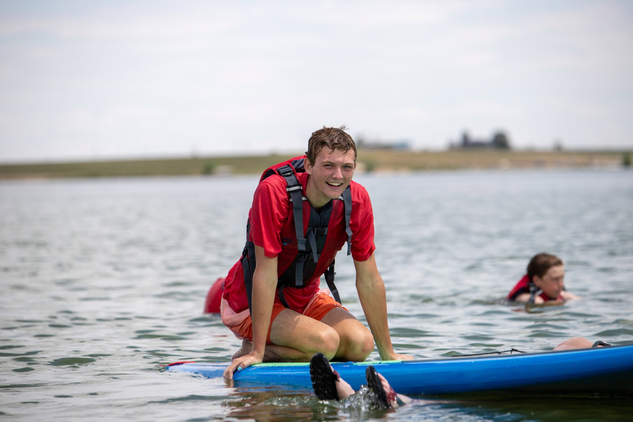 Stand up paddle boarding.
