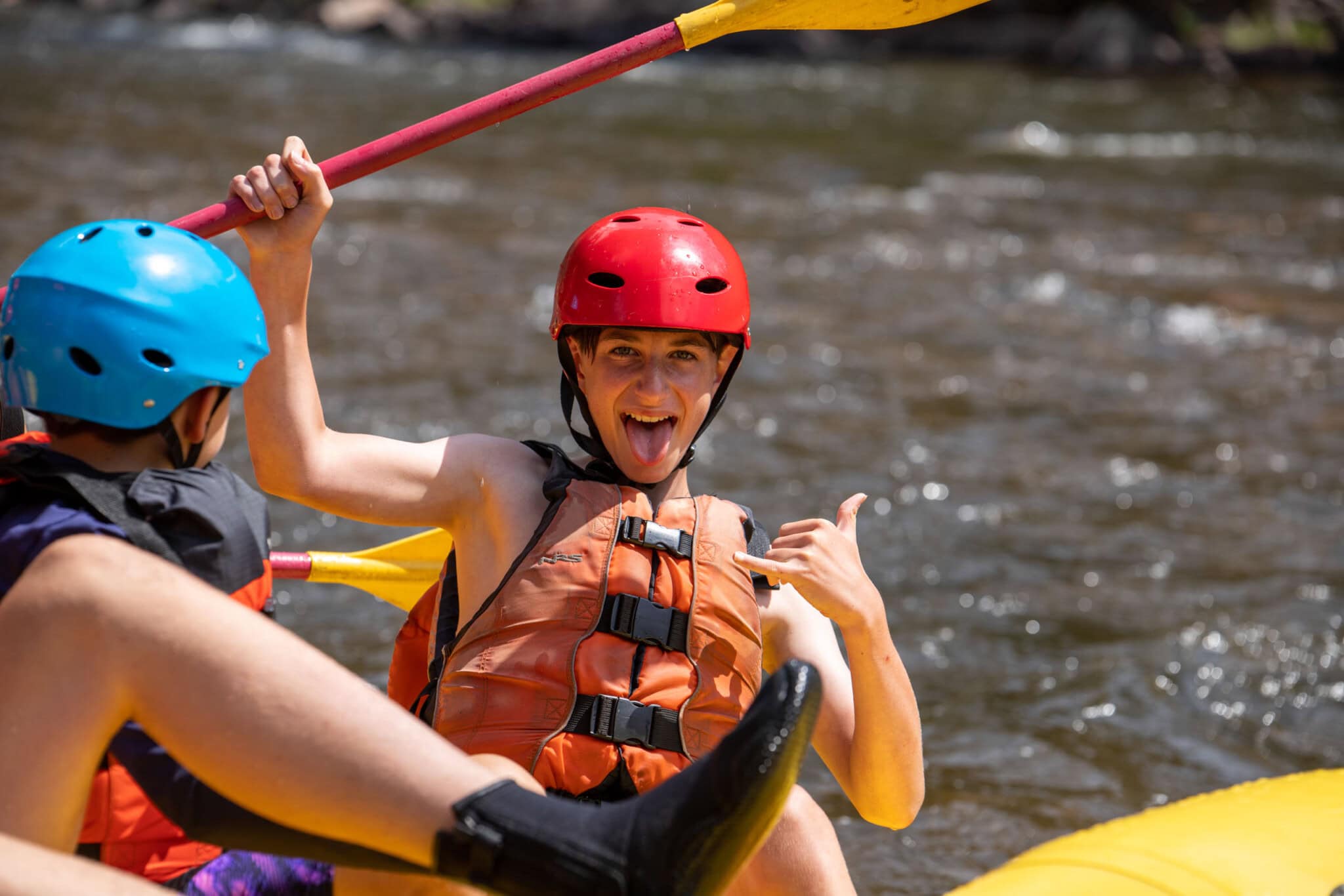 River rafting.